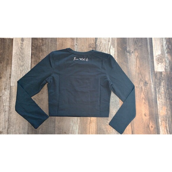 NWT Women's Coney Island Picnic Grow With Us Cropped Long Sleeve T-Shirt, XL - Picture 4 of 8